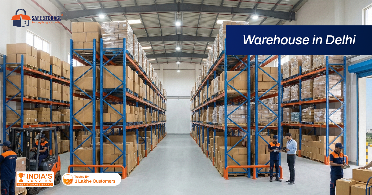 Warehouse in Delhi - A Complete Guide From SafeStorage