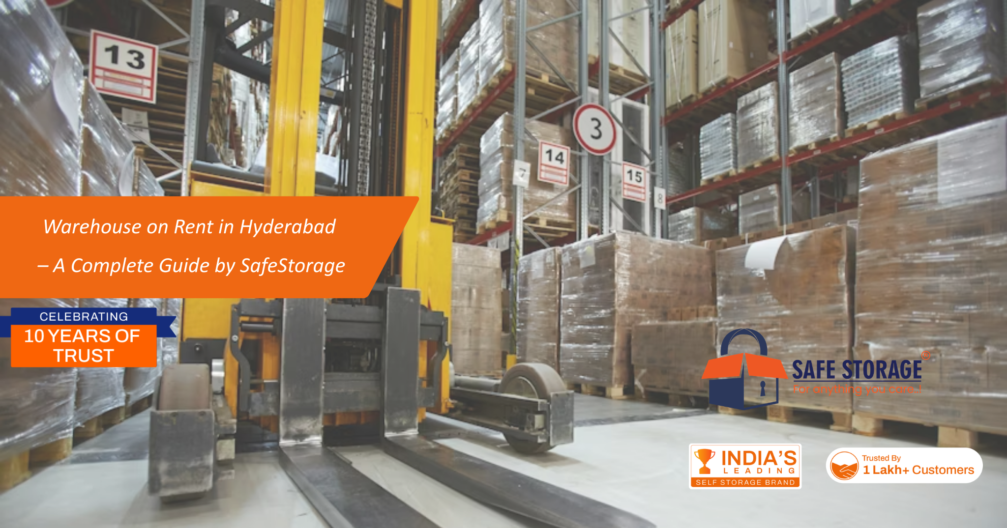 Warehouse on Rent in Hyderabad – A Complete Guide by SafeStorage