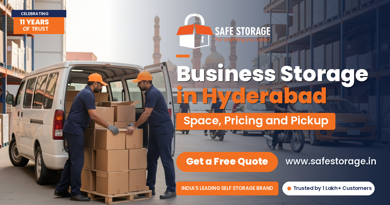 Business Storage in Hyderabad: Space, Pricing and Pickup