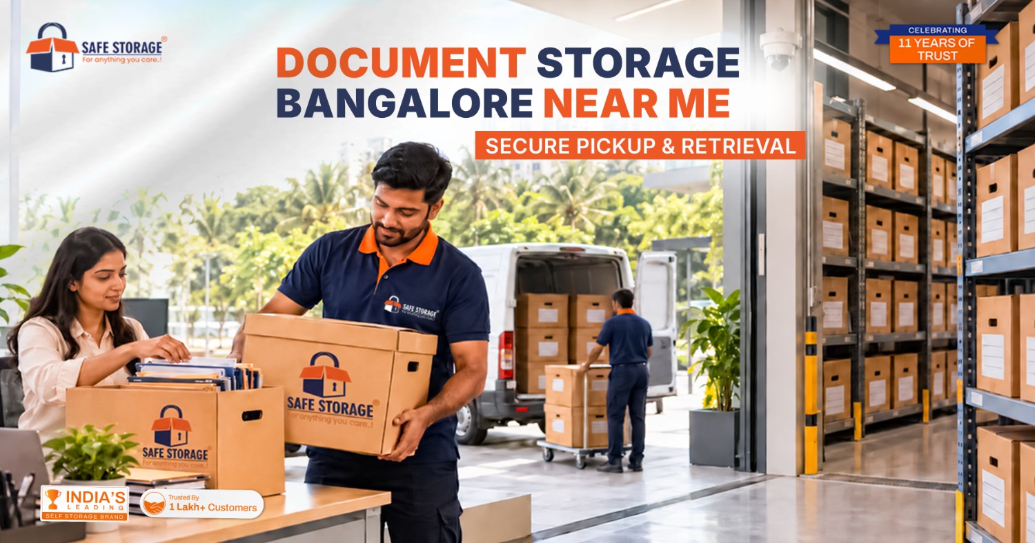 Document Storage Bangalore Near Me: Secure Pickup & Retrieval