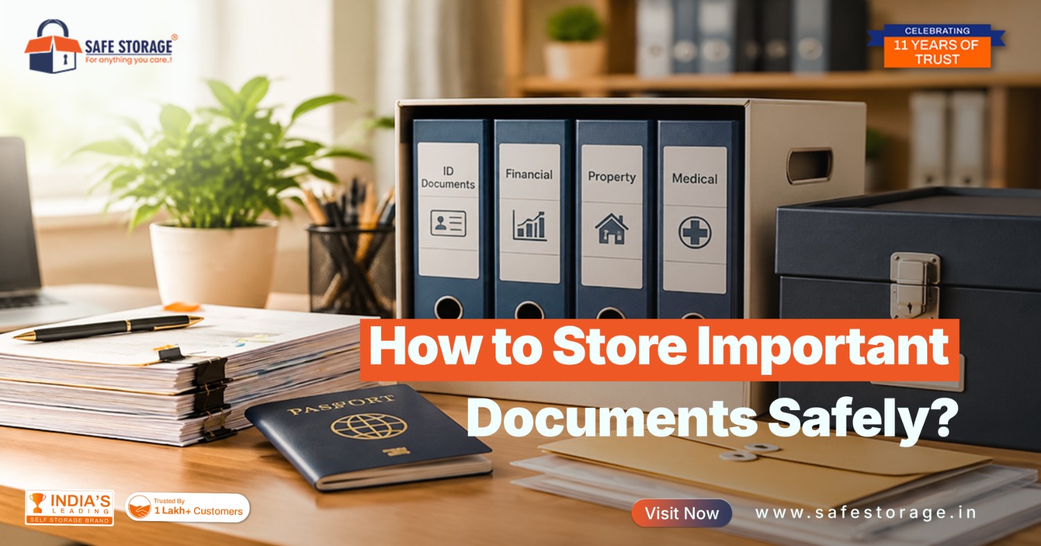 How to Store Important Documents Safely?