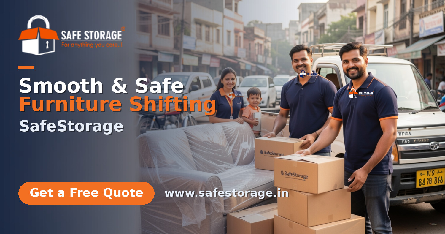 Smooth & Safe Furniture Shifting Services - SafeStorage
