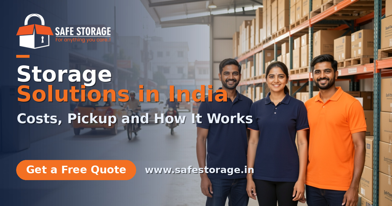 Storage Solutions in India: Costs, Pickup and How It Works