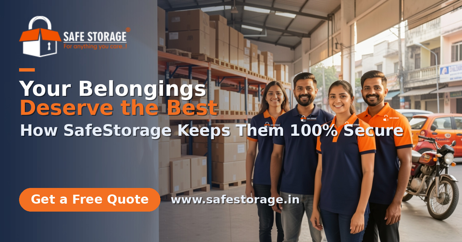 Your Belongings Deserve the Best Protection – How SafeStorage Keeps Them 100% Secure